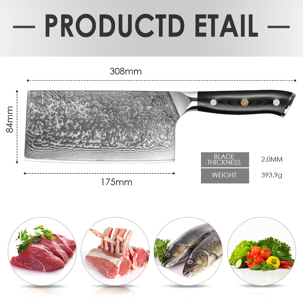 「將軍」系列-中式切片刀