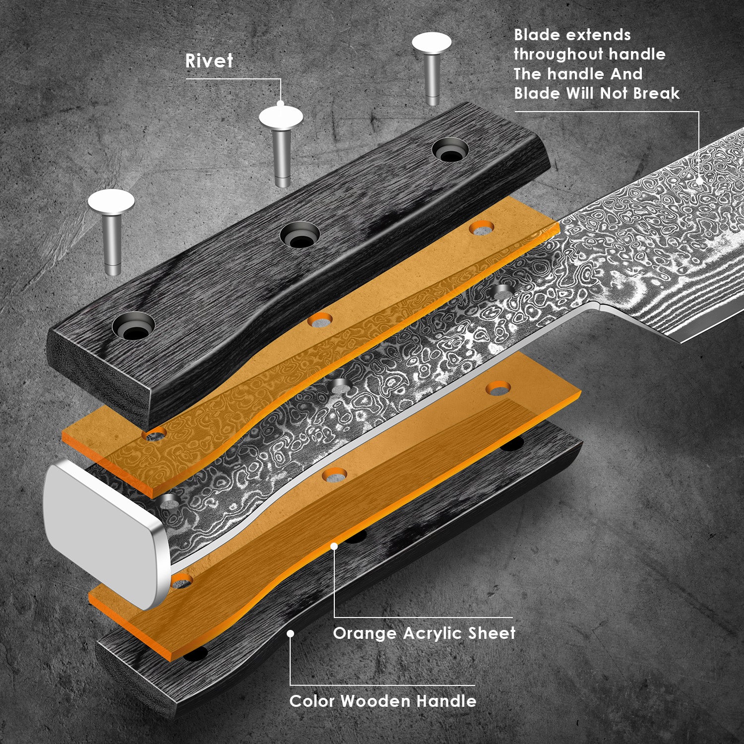 黑彩木系列-牛刀