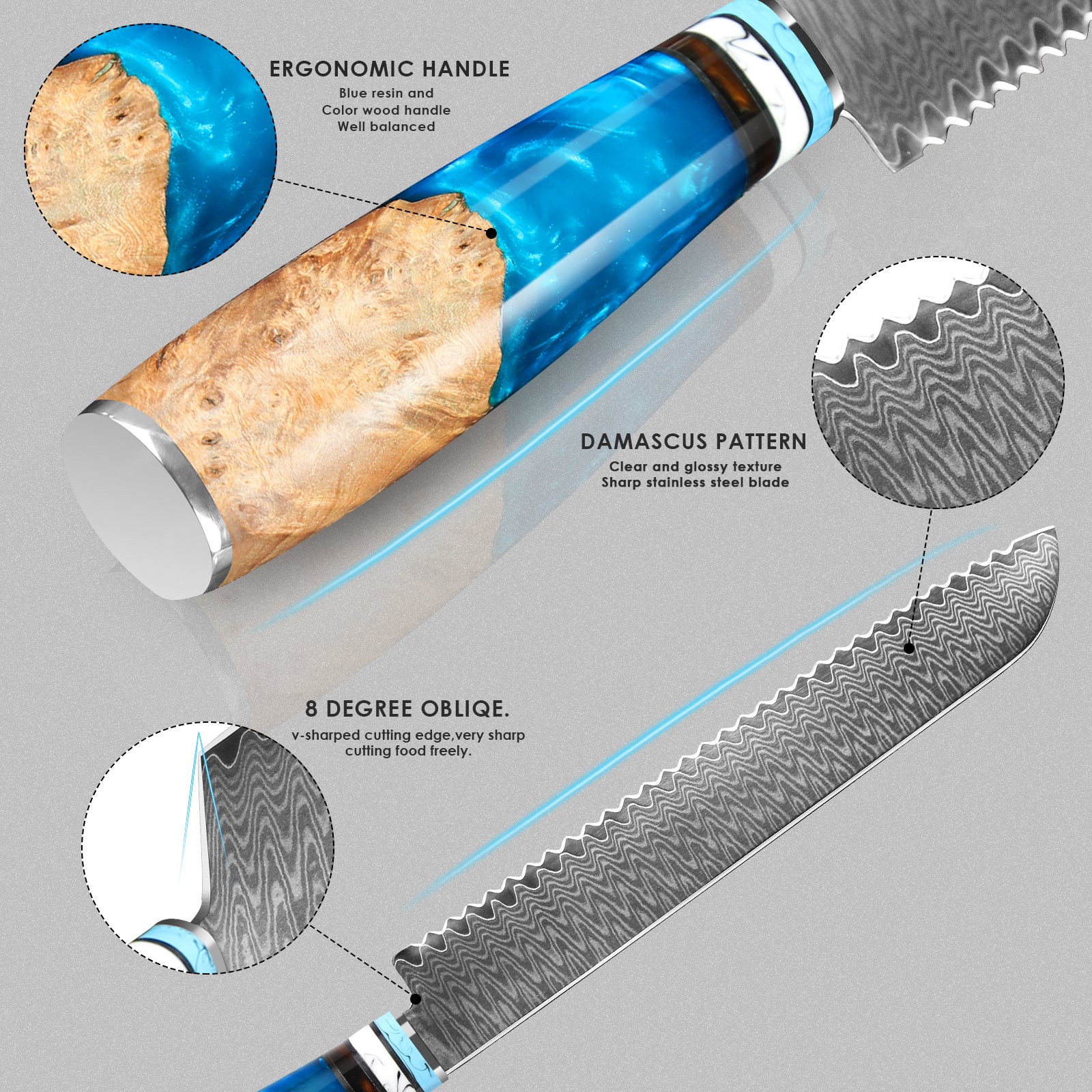 《海嘯》系列-麵包刀