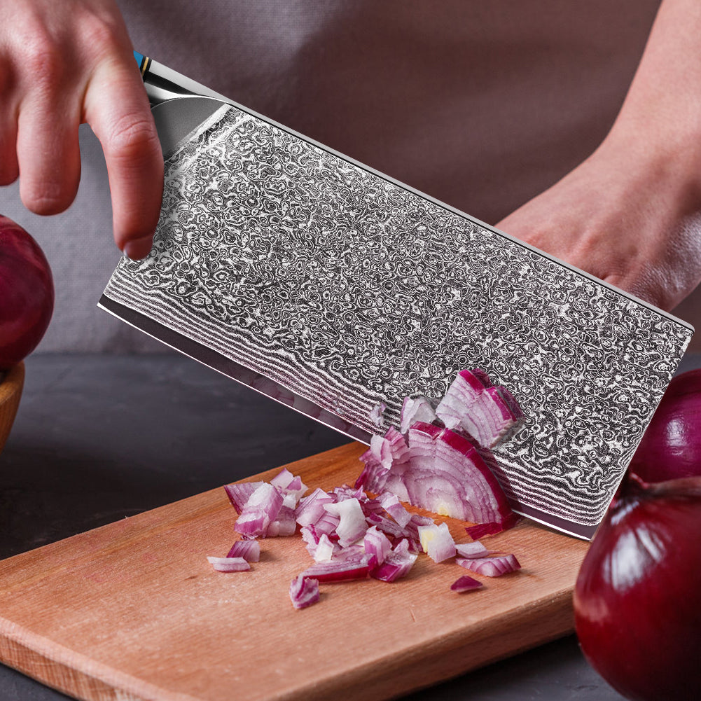 藍綠松石系列-中式切片刀