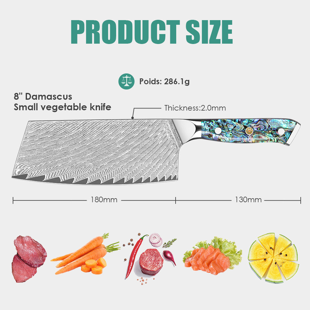鮑魚殼系列-中式切片刀