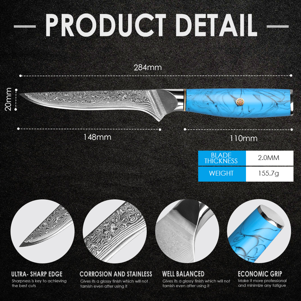 藍綠松石系列-剔骨刀