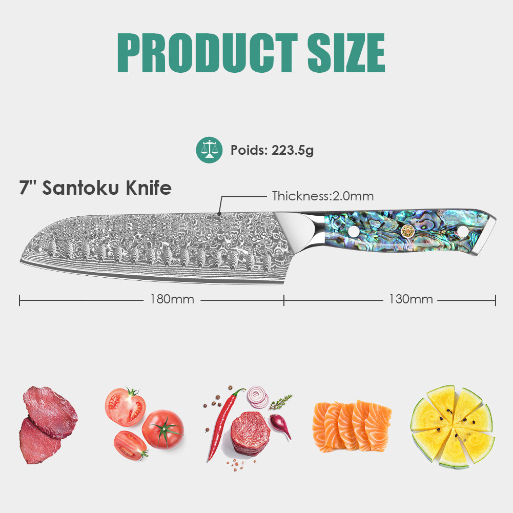 鮑魚殼系列-三德刀