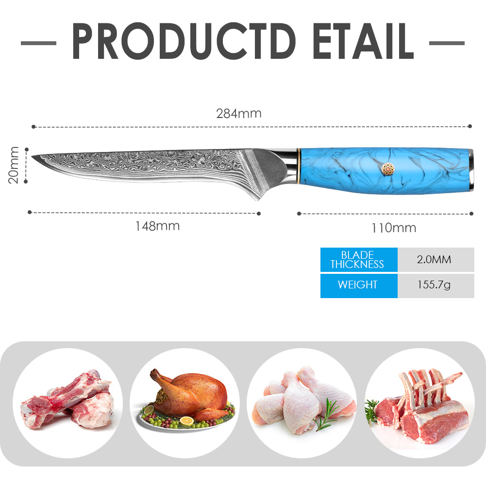 藍綠松石系列-剔骨刀