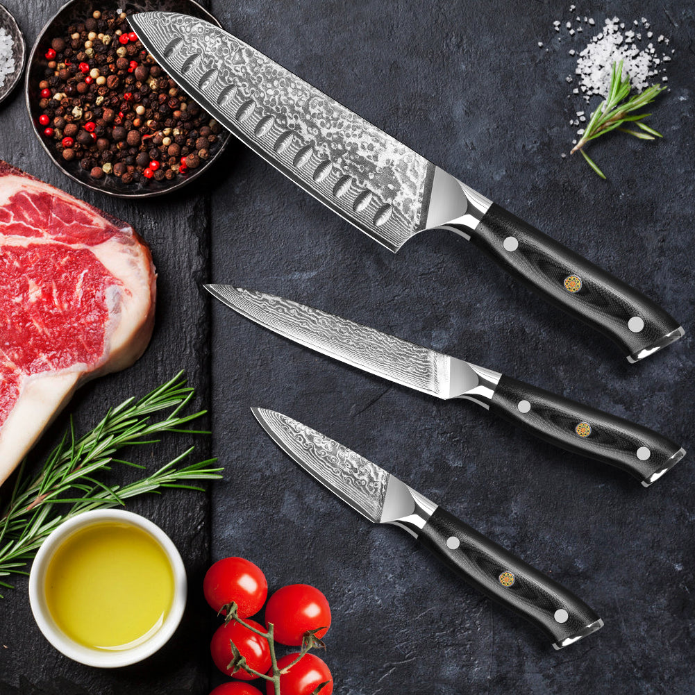 「將軍」系列-三德刀+萬用刀+果切刀